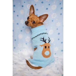 Vsepropejska Blixem vánoční svetr pro psa Délka zad psa: 18 cm, Obvod hrudníku: 28 - 32 cm