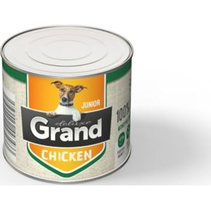 Grand deluxe 100% kuřecí konzerva pro psa junior Hmotnost (g): 180