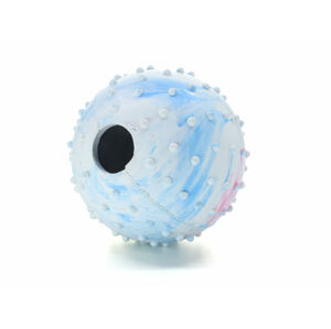 Vsepropejska Nuk gumový míček na pamlsky pro psa Barva: Bílá, Rozměr: 7 cm