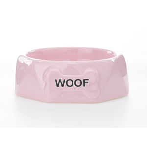 Vsepropejska Woof miska pro psa Barva: Růžová
