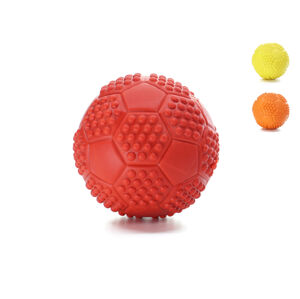 Vsepropejska Zibu gumový balon pro psa | 7 cm Barva: Fialová