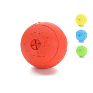 Vsepropejska Egon míček na pamlsky pro psa Barva: Oranžová, Rozměr (cm): 6