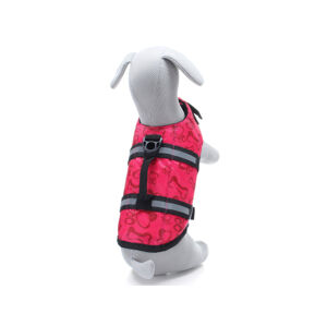Vsepropejska Orsa plovací vesta pro psa Barva: Červená, Délka zad (cm): 48, Obvod hrudníku: 82 - 102 cm