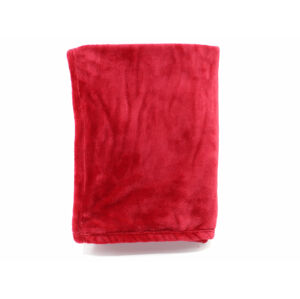 Vsepropejska Ella červená fleecová deka pro psa Barva: Dopravní červená, Rozměr: 100 x 68 cm