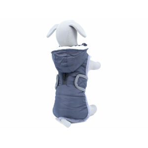 Vsepropejska Yogi zimní bunda pro psa Barva: Šedá, Délka zad (cm): 60, Obvod hrudníku: 64 - 70 cm