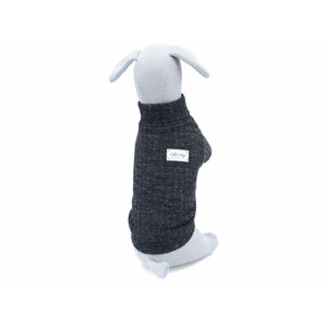Vsepropejska Taima zateplený svetr pro psa Barva: Černá, Délka zad (cm): 39, Obvod hrudníku: 50 - 54 cm