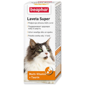 Beaphar kapky Laveta vyživující zdravou kůži a srst pro kočky - expirece 01/23