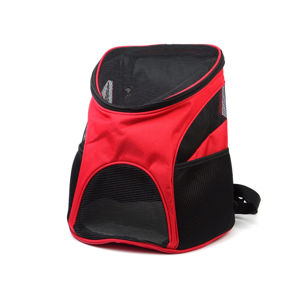 Basic červený batoh pro psa | do 3 kg