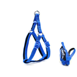 Vsepropejska Fugas postroj pro psa s vodítkem Barva: Tmavě modrá, Obvod hrudníku: 42 - 64 cm