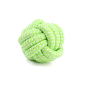 Vsepropejska Elis zapletený míček pro psa Barva: Zelená, Rozměr (cm): 8