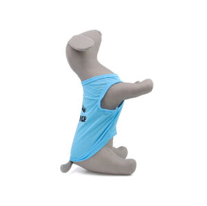 Vsepropejska Buda letní tričko pro psa Barva: Modrá, Délka zad (cm): 19, Obvod hrudníku: 25 - 30 cm