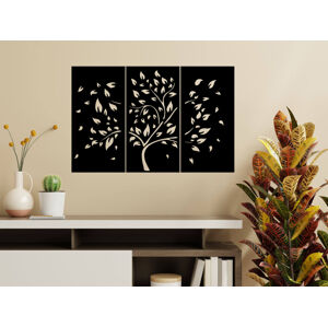 Vsepropejska Strom života 8 dekorace na zeď Rozměr (cm): 38 x 79, Dekor: Černá