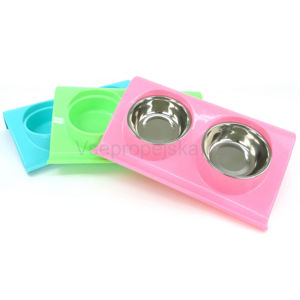 Vsepropejska Bowl plastové misky pro psa Barva: Zelená