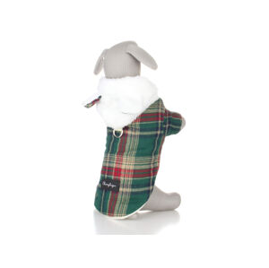Vsepropejska Sirio zimní kabátek pro psa Barva: Zelená, Délka zad (cm): 30, Obvod hrudníku: 40 - 44 cm