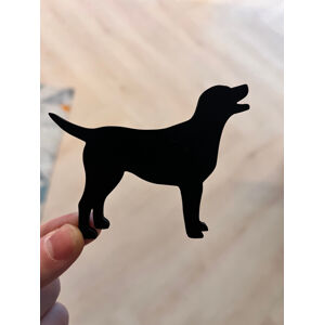 Vsepropejska Mag magnet na lednici ve tvaru psa Plemeno: Labrador