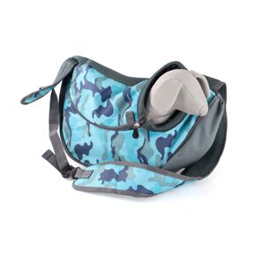 Vsepropejska Travel 2 taška pro psa přes rameno Barva: Modrý-maskáč, Dle váhy psa: do 2 kg