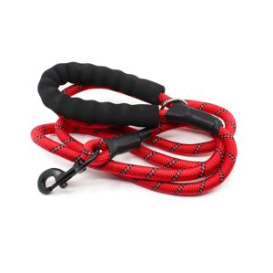 Nylonové vodítko pro psa | 128 cm Barva: Červená, Délka vodítka: 200 cm