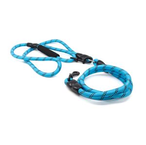 Vsepropejska Moris přepínací vodítko pro psa | 240 cm Barva: Modrá, Šířka vodítka: 1 cm