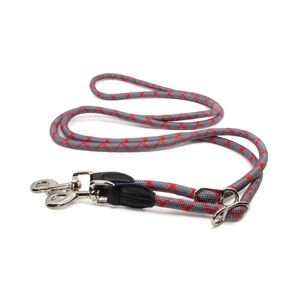 Nylonové vodítko pro psa | 128 cm Barva: Červená, Délka vodítka: 260 cm, Šířka vodítka: 0,8 cm