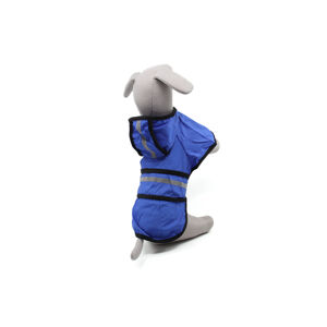 Vsepropejska Zidan pláštěnka pro psa Barva: Modrá, Délka zad (cm): 47, Obvod hrudníku: 50 - 60 cm