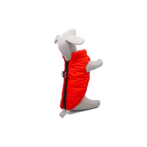 Vsepropejska Color-rainy obleček pro psa na zip Barva: Červená, Délka zad (cm): 44, Obvod hrudníku: 52 - 56 cm