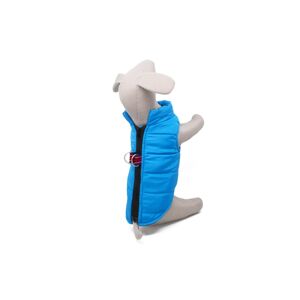 Vsepropejska Color-rainy obleček pro psa na zip Barva: Modrá, Délka zad (cm): 34, Obvod hrudníku: 41 - 45 cm