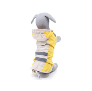 Vsepropejska Slim-Roy reflexní pláštěnka pro psa Barva: Žlutá, Délka zad (cm): 44, Obvod hrudníku: 46 - 52 cm