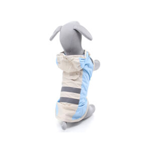 Vsepropejska Slim-Roy reflexní pláštěnka pro psa Barva: Modrá, Délka zad (cm): 34, Obvod hrudníku: 38 - 42 cm