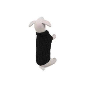 Vsepropejska Kimo svetr pro psa Barva: Černá, Délka zad (cm): 33, Obvod hrudníku: 32 - 40 cm