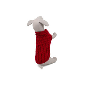 Vsepropejska Kimo svetr pro psa Barva: Vínová, Délka zad (cm): 27, Obvod hrudníku: 32 - 38 cm
