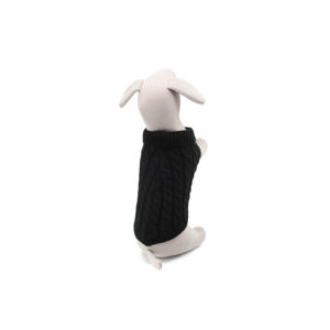 Vsepropejska Aram svetr pro psa Barva: Černá, Délka zad (cm): 38, Obvod hrudníku: 34 - 43 cm