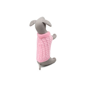 Vsepropejska Aram svetr pro psa Barva: Růžová, Délka zad (cm): 26, Obvod hrudníku: 30 - 38 cm