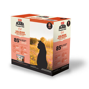 ACANA Cat Premium Pâté Salmon & Chicken 8 × 85 g
