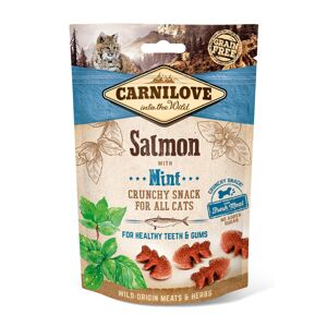 Carnilove Cat – Crunchy Snack – losos s mátou 50 g