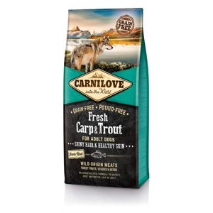 Carnilove Dog Adult Fresh – kapr a pstruh, 12 kg