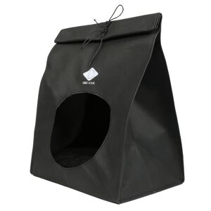 D&D Home domek pro kočku s papírovým vzhledem Oscar černá