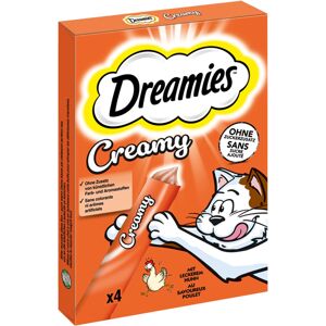 DREAMIES Creamy kuřecí Multipack 4 × 10 g