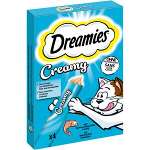 DREAMIES Creamy multipack, losos 4 × 10 g