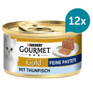Gourmet Gold jemná paštika s tuňákem 12 × 85 g
