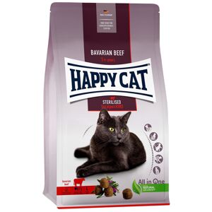 Happy Cat Sterilised Adult hovězí z předhůří Alp 1,3 kg