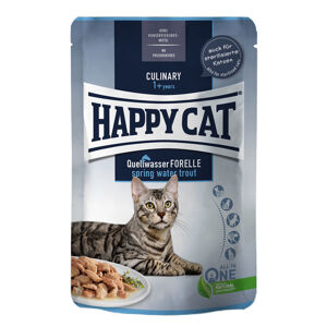 Happy Cat Culinary Meat in Sauce pstruh z bystřin 24 × 85 g