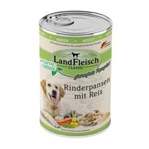 LandFleisch Dog Classic hovězí dršťky s rýží 6 × 400 g