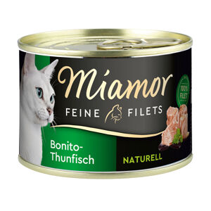 MIAMOR Feine Filets Naturelle, tuňák bonito 24 × 156 g