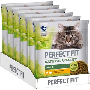 PERFECT FIT™ Natural Vitality Adult 1+ krmivo pro kočky s kuřecím a krocaním masem 6 × 650 g