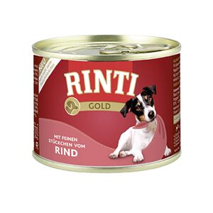 Rinti Gold s jemnými kousky hovězího masa 12 × 185 g