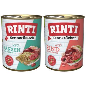 Rinti Kennerfleisch pur mix hovězí a bachor 24× 800 g