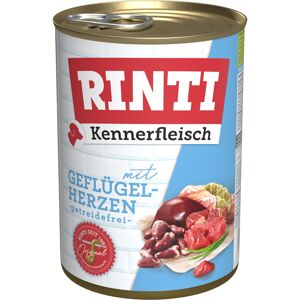 Rinti Kennerfleisch s drůbežími srdci, 400 g 24 × 400 g