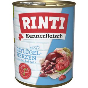 Rinti Kennerfleisch s drůbežími srdíčky 12 × 800 g