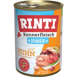 Rinti Kennerfleisch JUNIOR s kuřecím 12 × 400 g