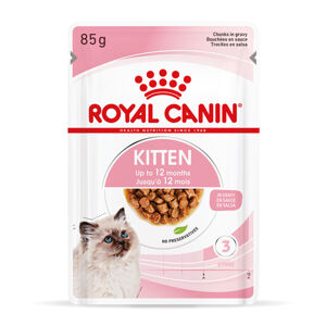 ROYAL CANIN KITTEN v omáčce pro koťata 12 × 85 g